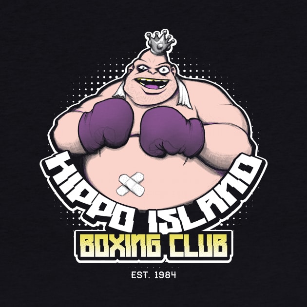 Hippo Island Boxing Club by andyhuntdesigns